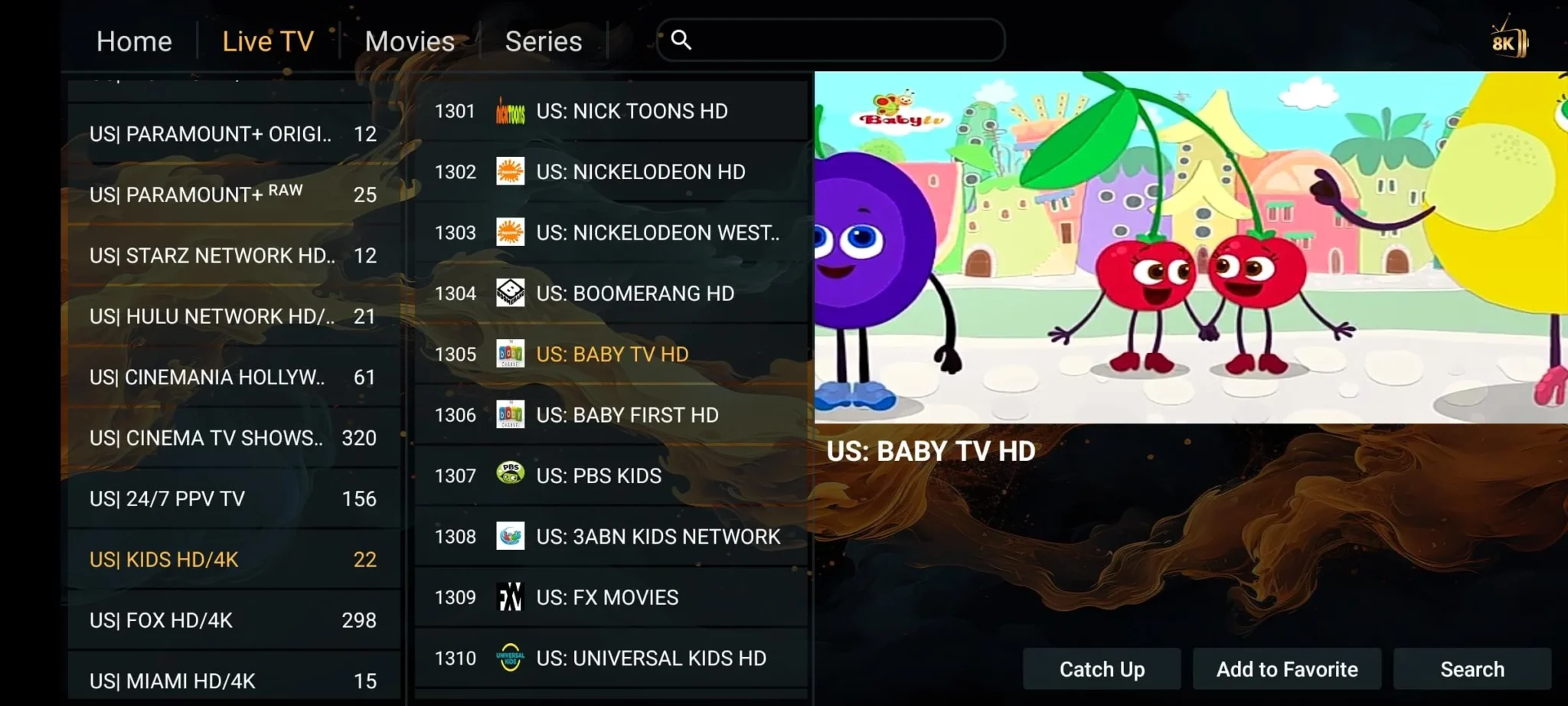 8K IPTV