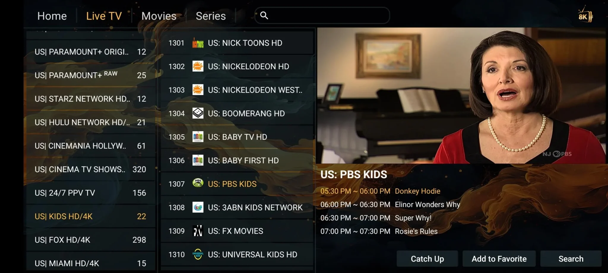 8K IPTV