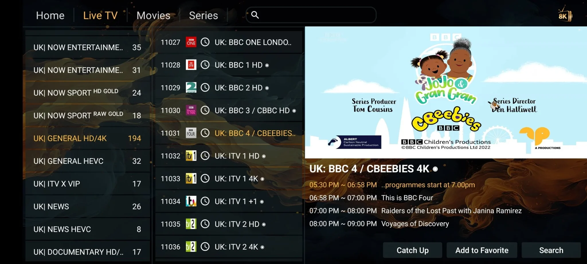 8K IPTV